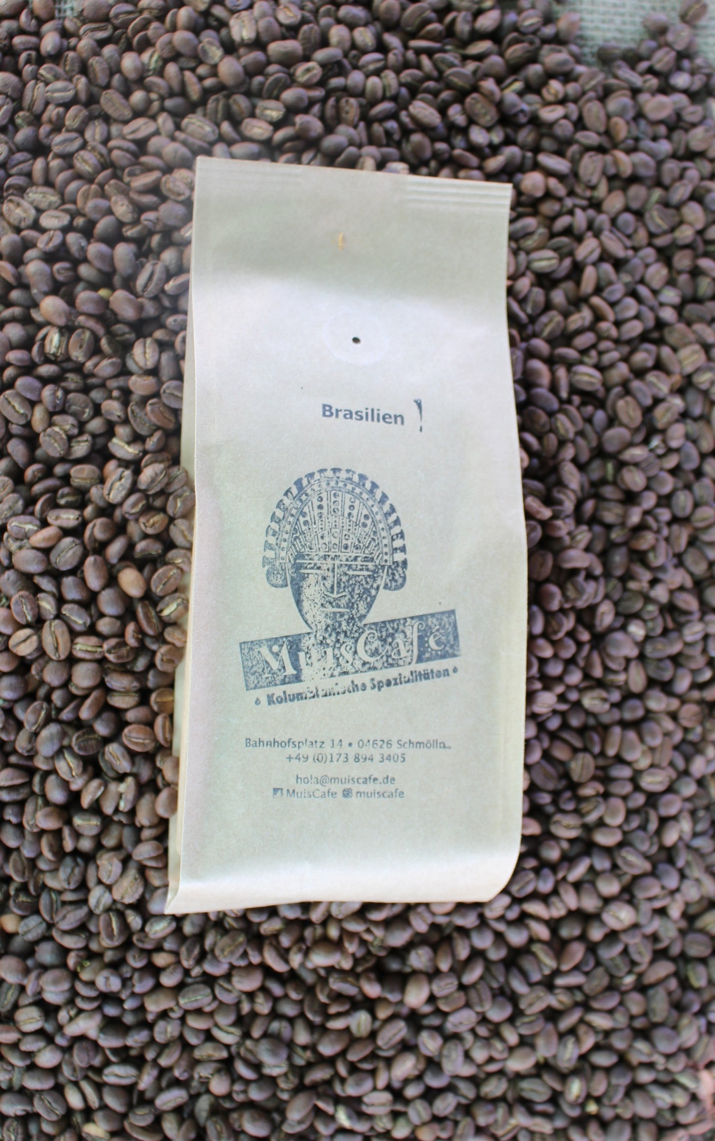 Kaffee Brasilien Arabica gemahlen