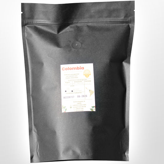 Kaffee Kolumbien Arabica ganze Bohne